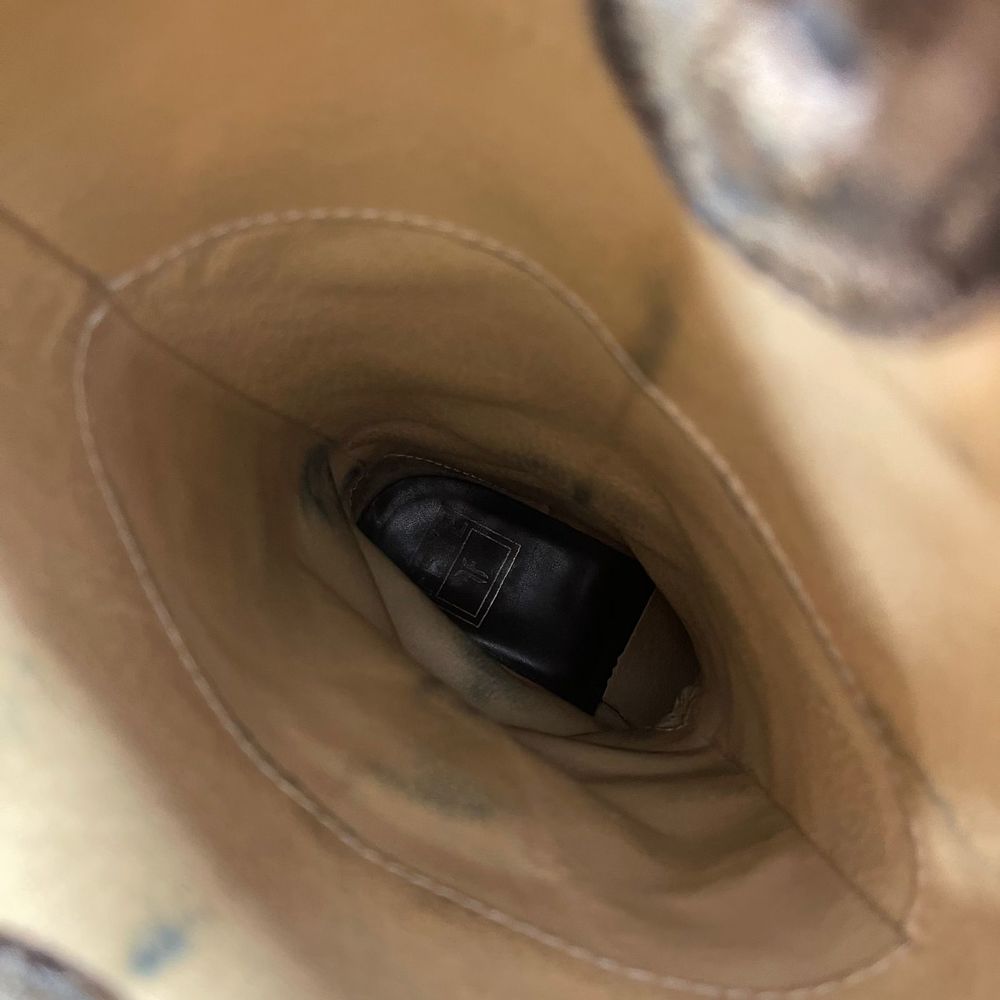 Frye Distressed Brown Ankle Boots - Picture 10 of 16